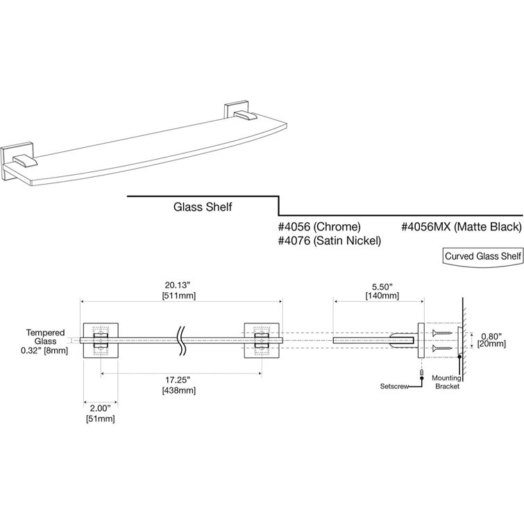 Hokku Designs Springwater Floating Shelf Wayfair